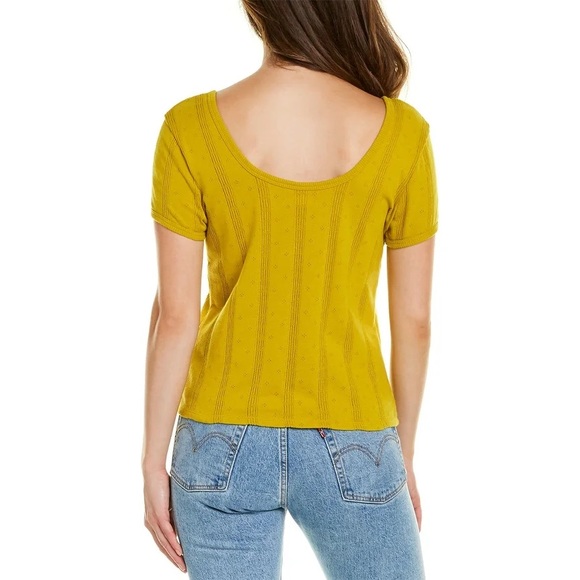 NEW MADEWELL POINTELLE KNIT TOP - Picture 5 of 7